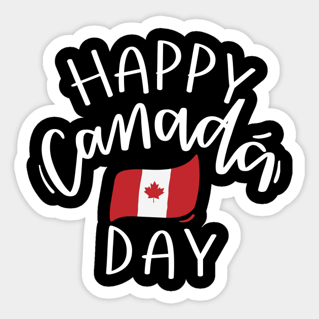 Happy Canada Day Sticker by The WYLD Tribe